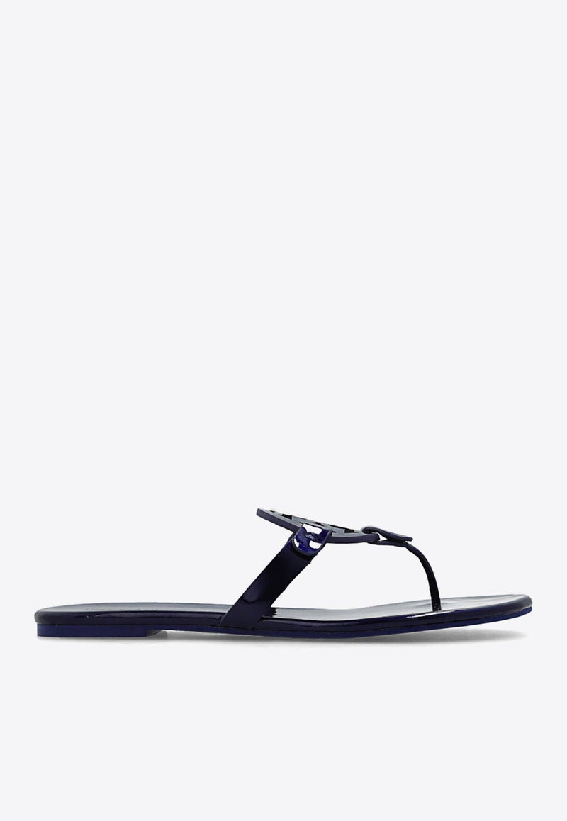 Miller Patent Leather Thong Sandals