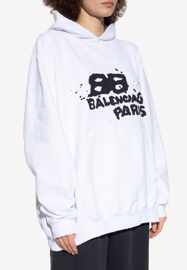 BB Icon Print Hoodie