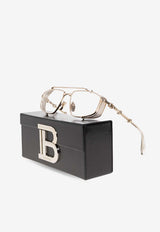 Brigade Square-Framed Optical Glasses