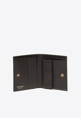 Gancini Compact Leather Wallet