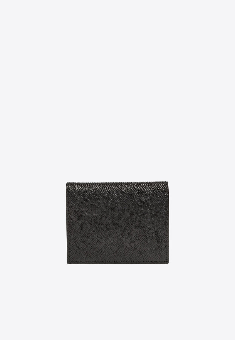 Gancini Compact Leather Wallet