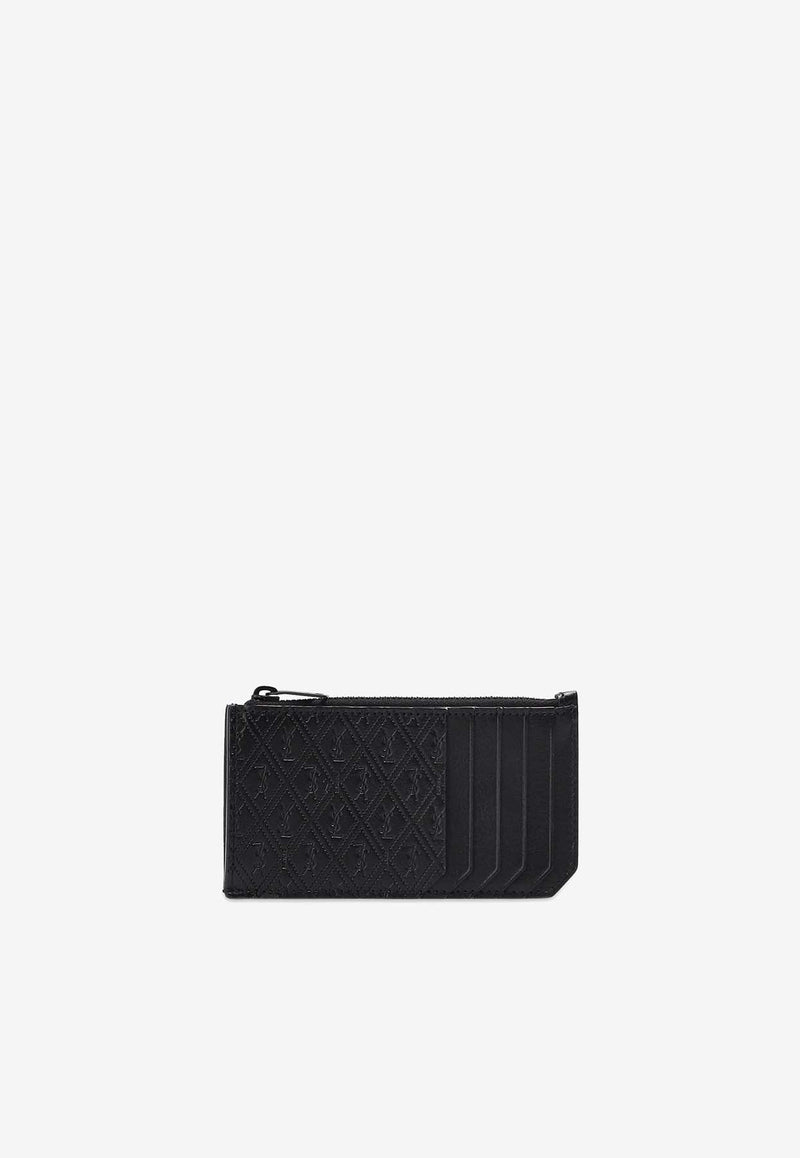 Le Monogramme Embossed Zip Cardholder