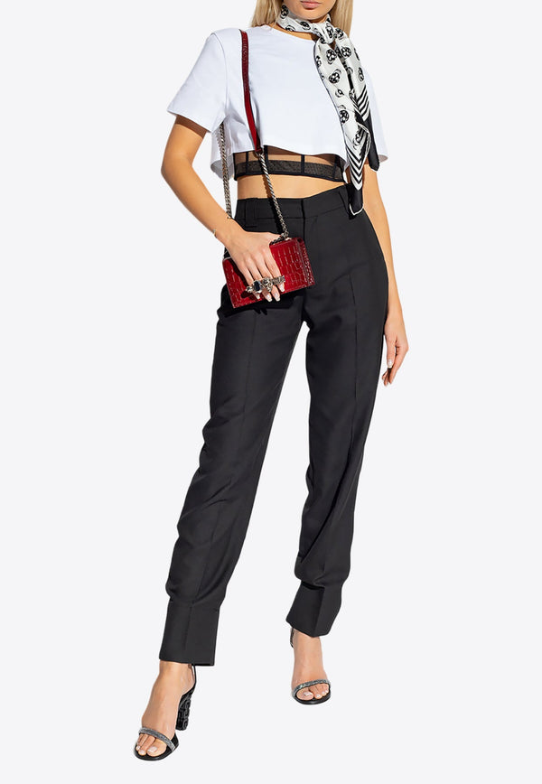 Cropped Cut-Out Top