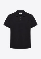 Cassandre Embroidered Boxy Polo T-shirt