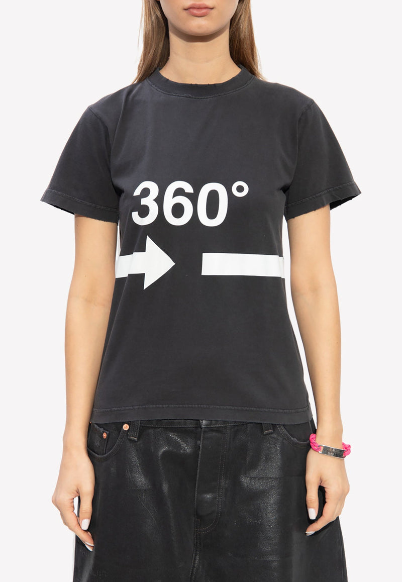 360° Print Crewneck T-shirt