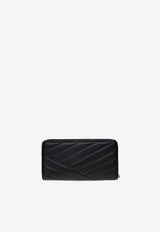 Kira Quilted Leather Continental Wallet