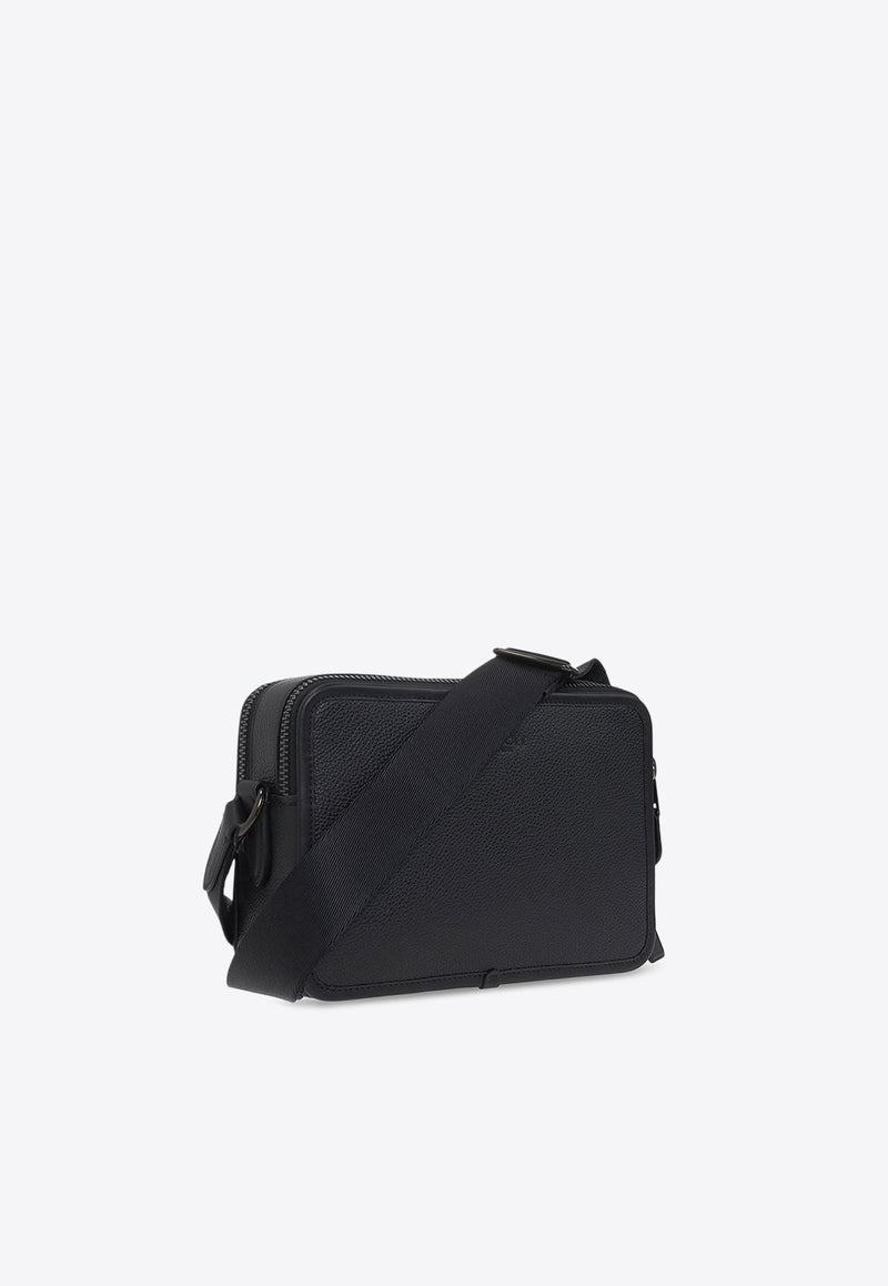 Charter Pebbled Leather Messenger Bag