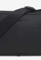 Charter Pebbled Leather Messenger Bag