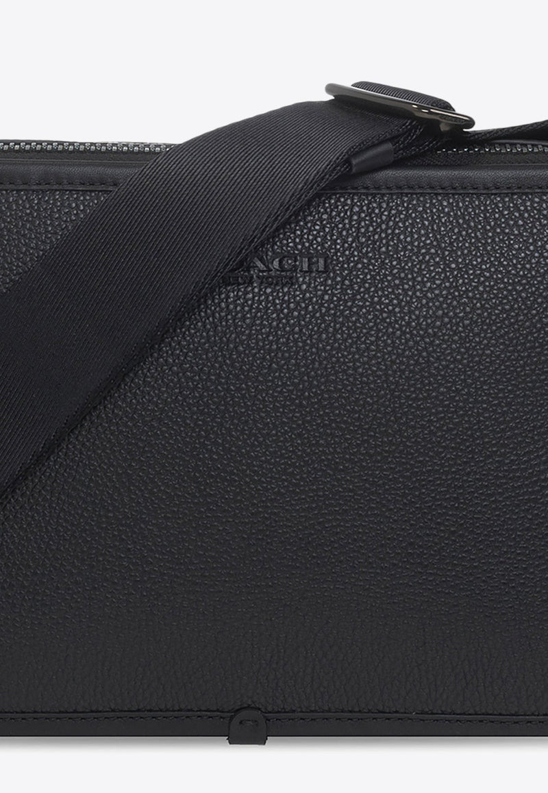 Charter Pebbled Leather Messenger Bag