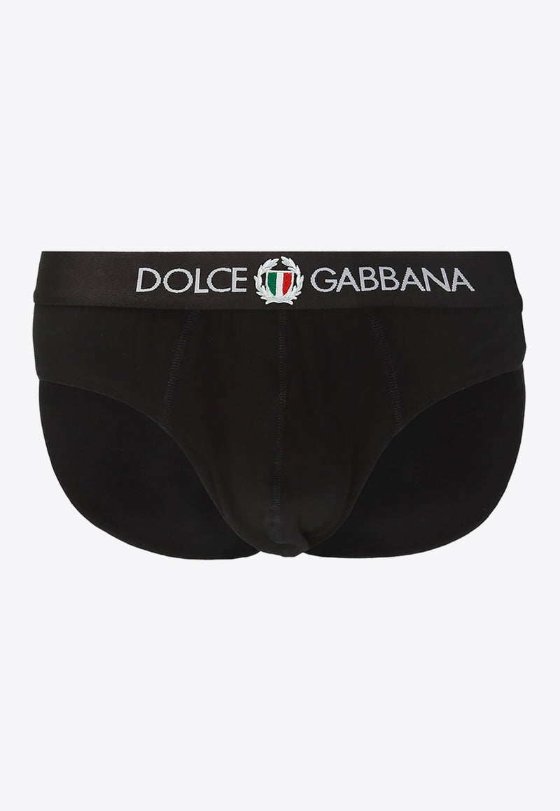 Logo Embroidered Briefs