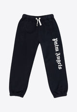 Boys Logo Print Track Pants