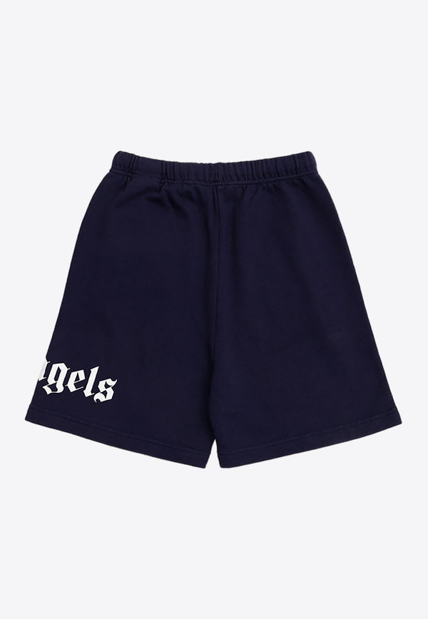 Girls Logo Print Track Shorts