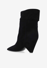 Niki 90 Suede Ankle Boots