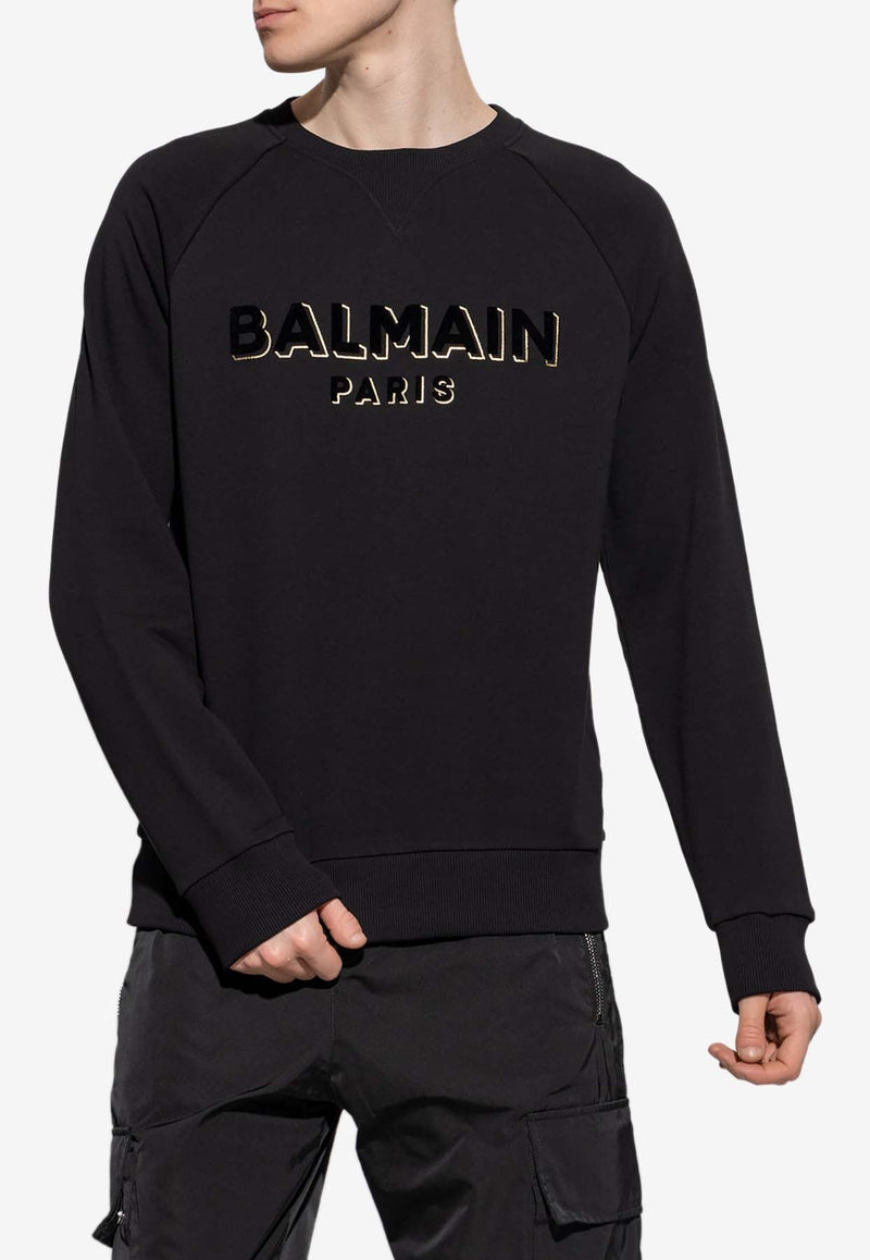 Logo-Printed Crewneck Sweatshirt