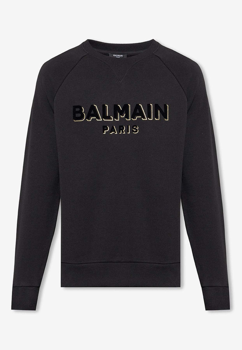 Logo-Printed Crewneck Sweatshirt