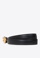 Medusa Head Leather Belt