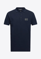 Logo-Plate Polo T-shirt