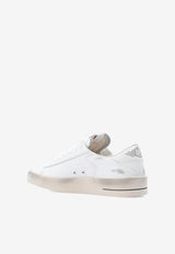 Stardan Low-Top Sneakers in Leather and Mesh