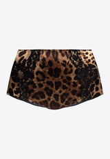 High-Rise Animal Print Briefs