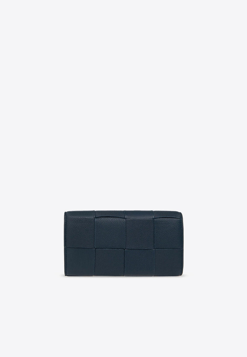 Leather Intreccio Wallet