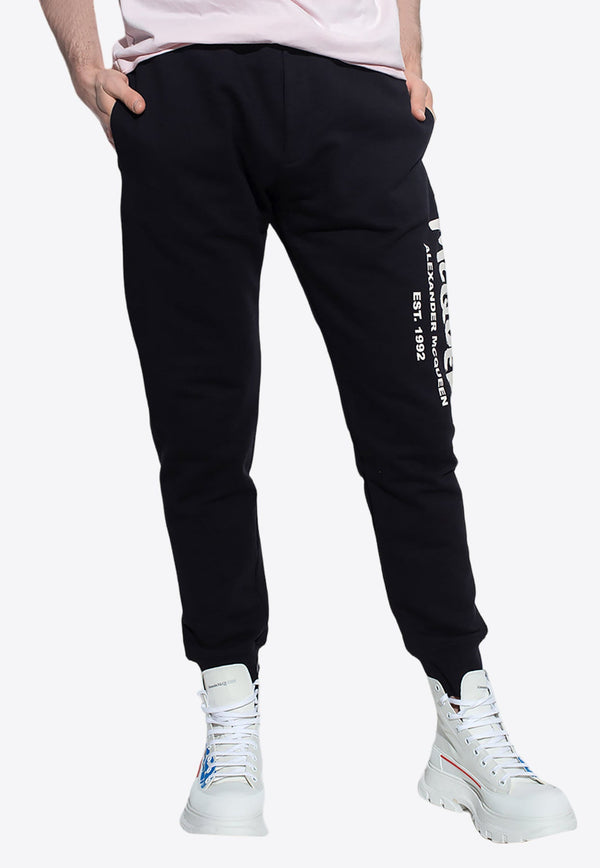 Graffito Logo Print Track Pants