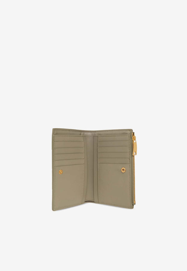 Medium Intreccio Bi-Fold Leather Wallet