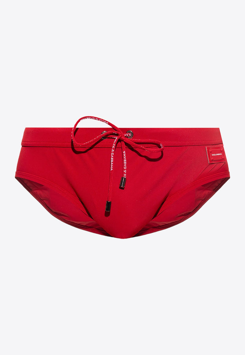 Logo Patch Swimming Trunks