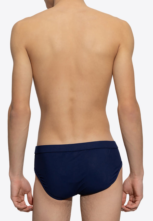 Logo Plate Swimming Briefs