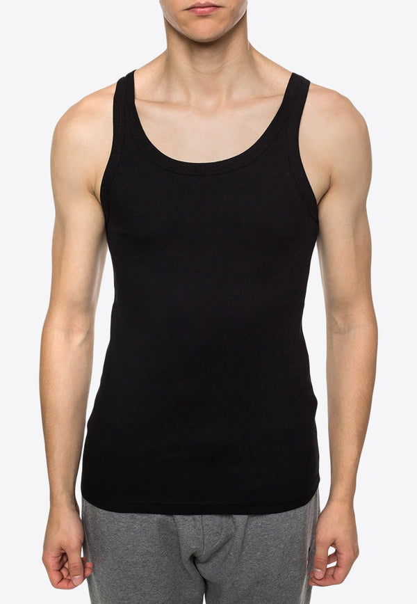 Sleeveless Ribbed T-shirt