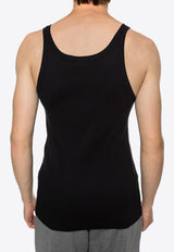 Sleeveless Ribbed T-shirt