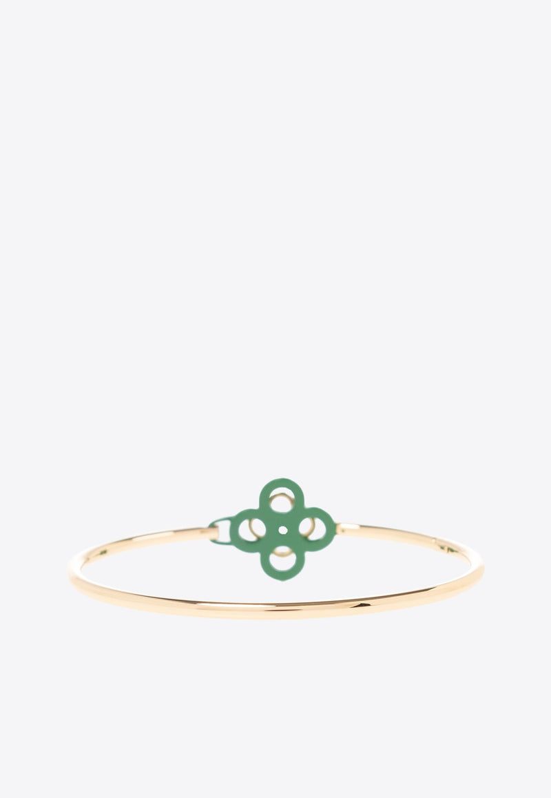 Kira Clover Hinge Bracelet