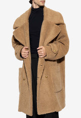 Oversized Double-Breasted Coat