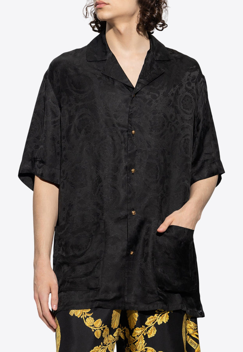 Barocco Jacquard Pajama Shirt