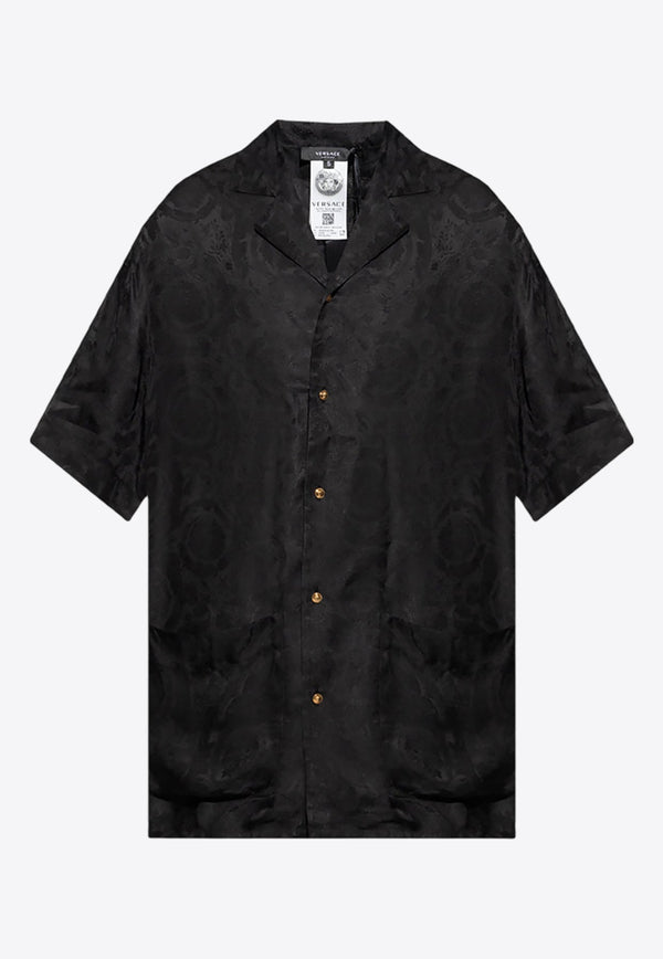 Barocco Jacquard Pajama Shirt