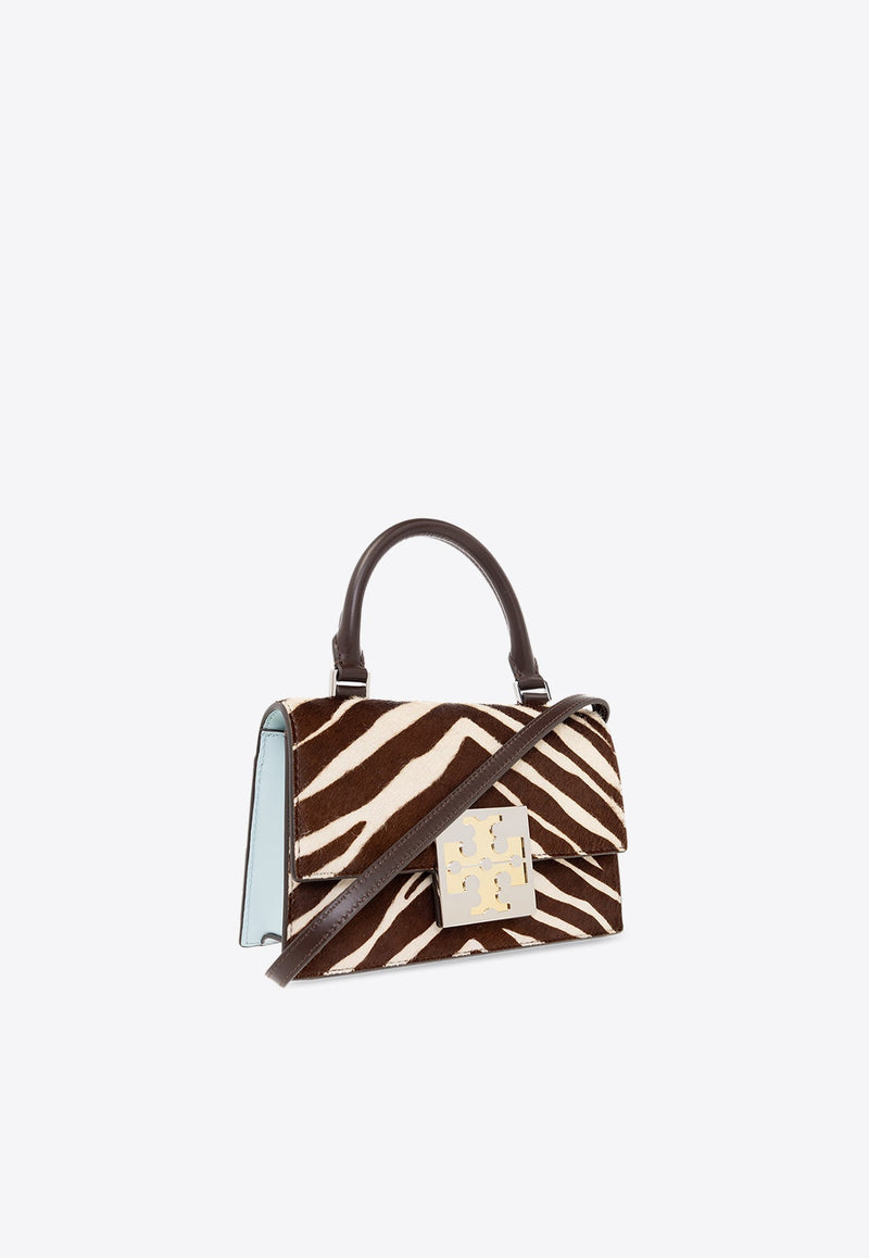 Mini Bon Bon Animal Print Top Handle Bag