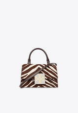 Mini Bon Bon Animal Print Top Handle Bag