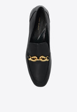 Jessa Horse-Head Leather Loafers