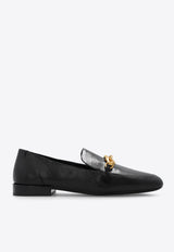 Jessa Horse-Head Leather Loafers