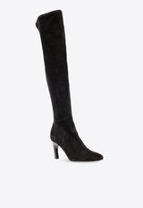 80 Knee-High Suede Boots