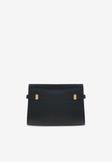 Small Manhattan Calf Leather Shoulder Bag