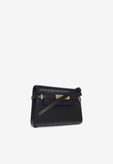 Small Manhattan Calf Leather Shoulder Bag