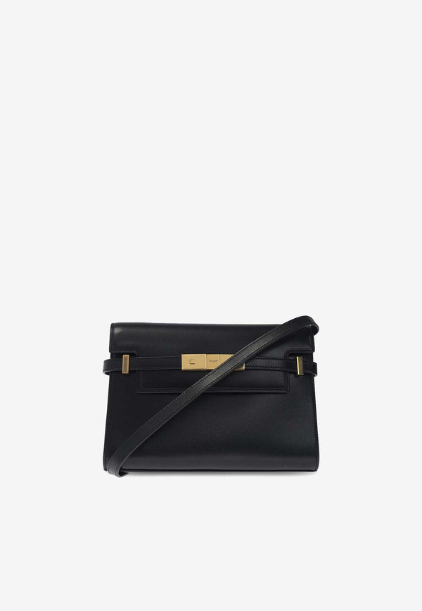 Small Manhattan Calf Leather Shoulder Bag