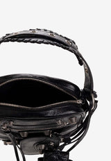 Le Cagole Leather Shoulder Bag