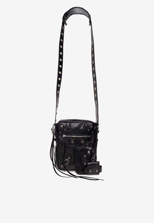 Le Cagole Leather Shoulder Bag