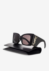 Blaze Oversized Cat-Eye Sunglasses