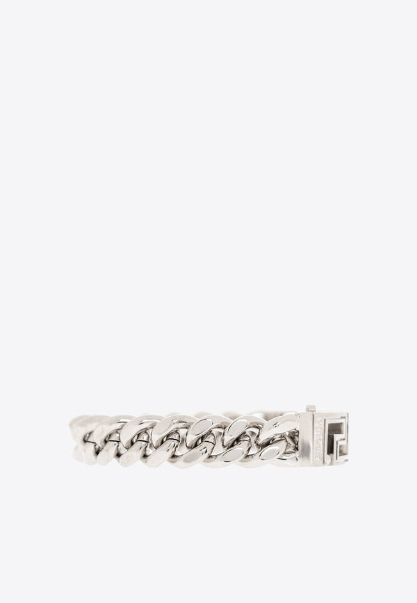 Greca Chain Brass Bracelet