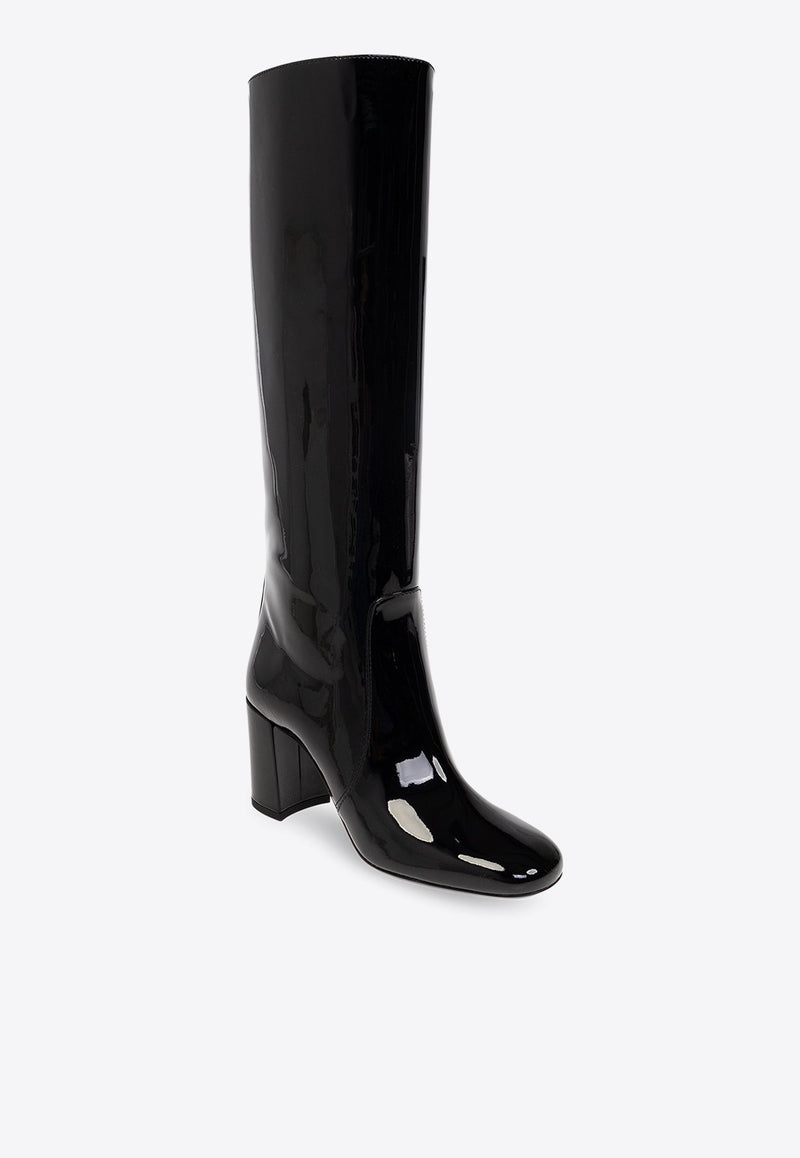 Who 70 Patent Leather Knee-High Boots