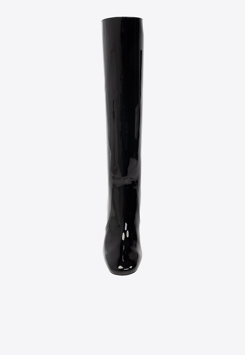 Who 70 Patent Leather Knee-High Boots