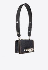 Mini Jeweled Satchel Shoulder Bag