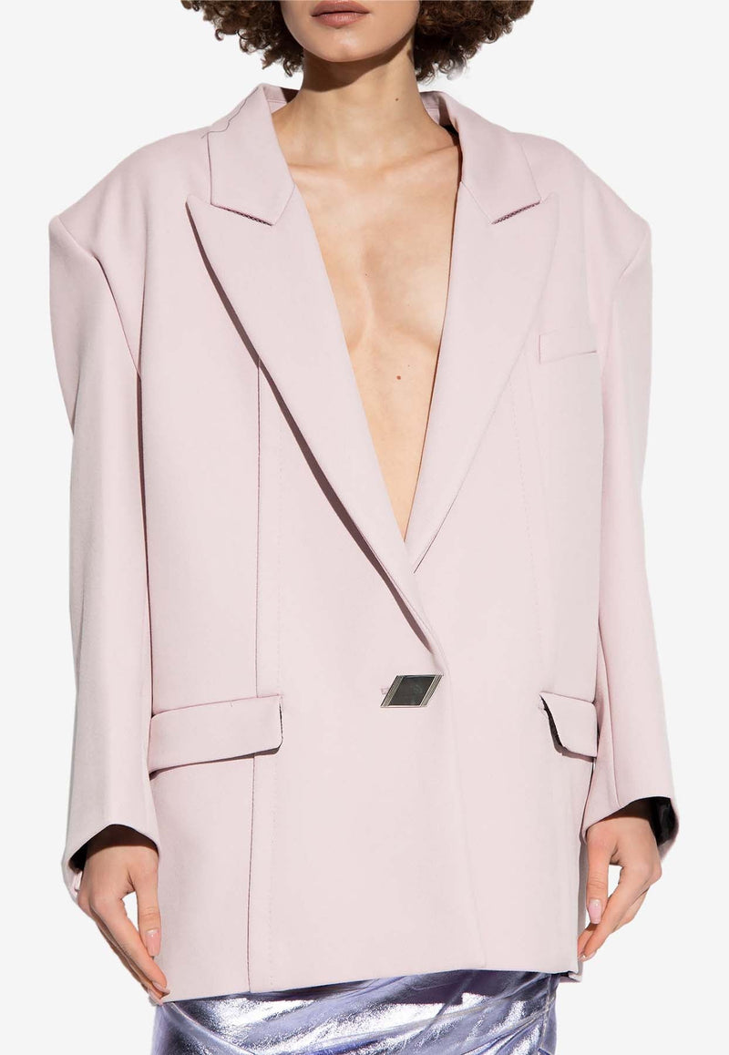 Oversized Single-Breasted Blazer